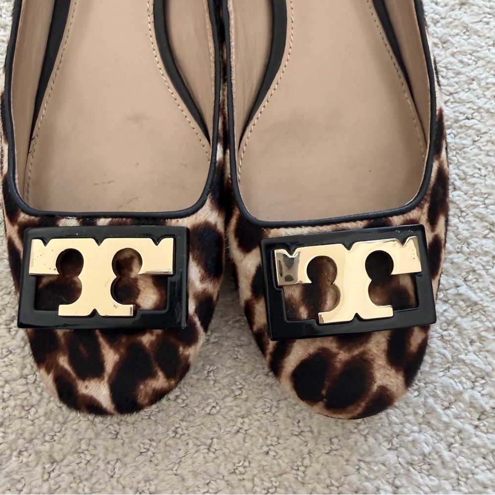 Tory Burch Leopard Print Shoes - Picture 2 of 6